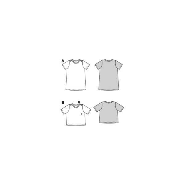 Burda Kids Schnittmuster Nr. 9229 - Kleid - Shirt - Sommerkleid - Sommershirt – Bild 6