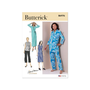 Butterick Schnittmuster - B6976 - Wickelkleid, Wickelbluse