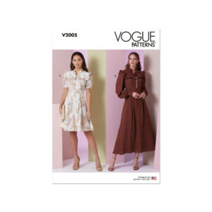 Vogue Schnittmuster V2005 - romantisch, verspieltes Kleid