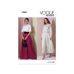 Vogue Schnittmuster - V2007 - Rock und Bluse