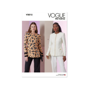 Vogue Schnittmuster - V2015 - taillierte Damenjacke, Blazer