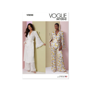 Vogue Schnittmuster - V2020 - legere, bequeme Hauskleidung