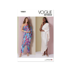 Vogue Schnittmuster V2021 - Hauskleid und Hose