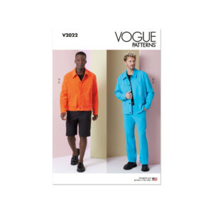Vogue Schnittmuster V2022 - sportlicher Hosenanzug für Herren