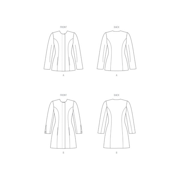 Butterick Schnittmuster - B6979 - Damenjacke, Blazer – Bild 6