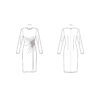 Vogue Schnittmuster V1981 - Abendkleid mit seitlicher Reihung – Bild 5