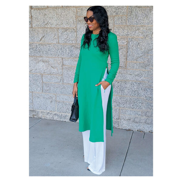 knowME Schnittmuster - ME2046 - Kleid, Tunika, und Damenhose – Bild 2