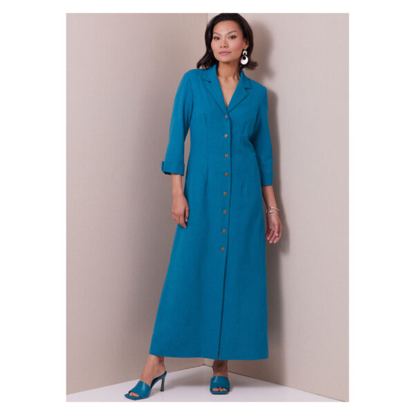 Butterick Schnittmuster - B6974 - Hemdblusenkleid, tailliert – Bild 2