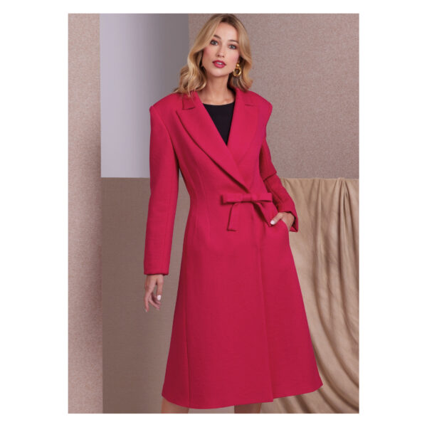 Vogue Schnittmuster - V1990 - schlichter, eleganter Damenmantel – Bild 2