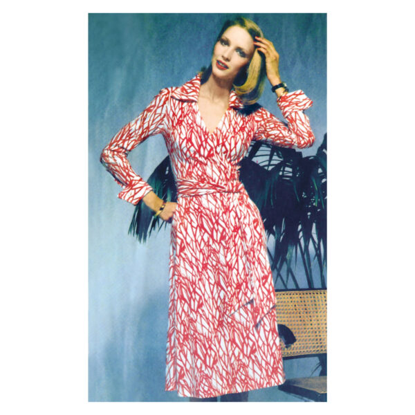 Vogue Schnittmuster V2000 - schlichtes, einfaches Wickelkleid – Bild 2
