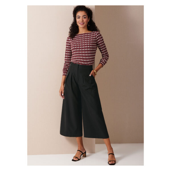 Butterick Schnittmuster - B6973 - Bundfaltenhose, Hosenrock – Bild 3