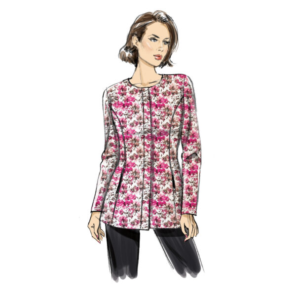 Butterick Schnittmuster - B6979 - Damenjacke, Blazer – Bild 3