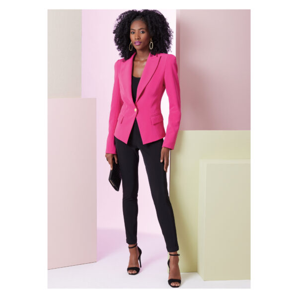 Vogue Schnittmuster V2016 - eleganter Damenblazer – Bild 4