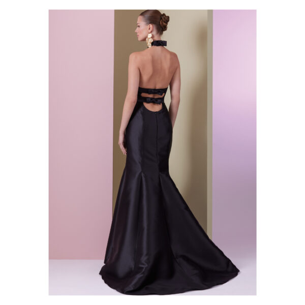 Vogue Schnittmuster V2010 - rückenfreies, elegantes, sommerliches Abendkleid – Bild 5