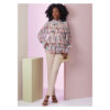 Vogue Schnittmuster - V2011 - Bluse mit üppigen Volants – Bild 5