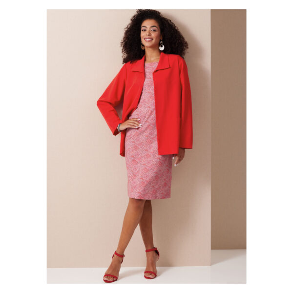 Butterick Schnittmuster - B6975 -  Set für die Dame, Hosenanzug, Kleid und Shirt – Bild 7