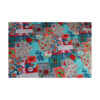 11.20 Euro/m - Baumwollstoff geblümt - Briefmarken - Patchworkdruck - Kleiderstoff - romantisch verspielt – Bild 2