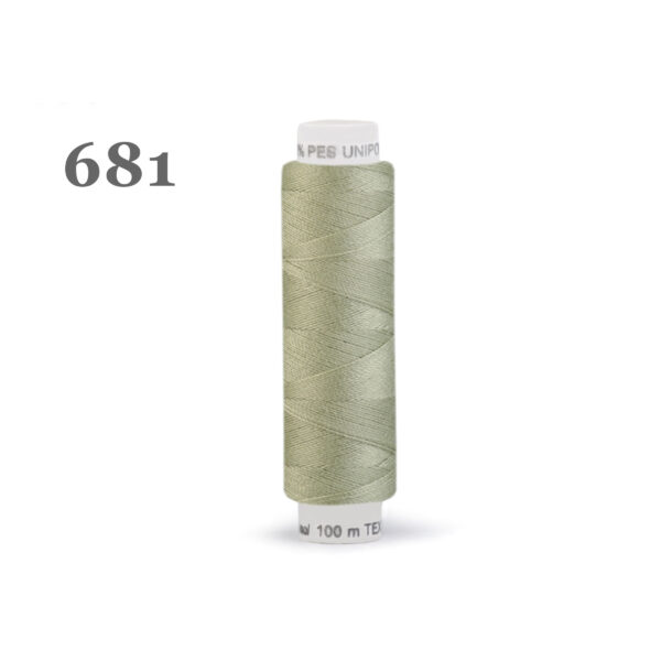 1 Spule - 100m - Polyester Nähgarn - TEX 14x2 - Unipoly 120 - verschiedene Farben – Bild 18