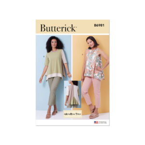 Butterick Schnittmuster - B6981 - Bluse, Damenshirt