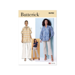 Butterick Schnittmuster - B6982 - Damenhose, legere Bluse