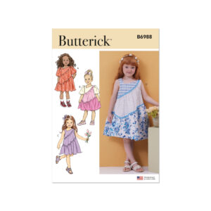 Butterick Schnittmuster - B6988 - Kinderkleid, Sommerkleid