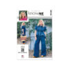 knowME Schnittmuster - ME2069 - Schösschenbluse und Jeans