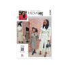 knowME Schnittmuster - ME2069 - Trenchcoat - Damen und Kind
