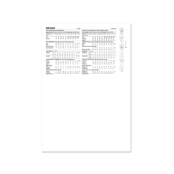 knowME Schnittmuster - ME2063 - Damenoverall – Bild 6