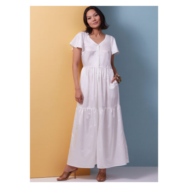 Butterick Schnittmuster - B6983 - Sommerkleid mit Stufenrock – Bild 2