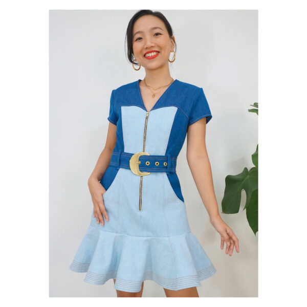 knowME Schnittmuster - ME2066 - Kleid mit Volant am Rock – Bild 2