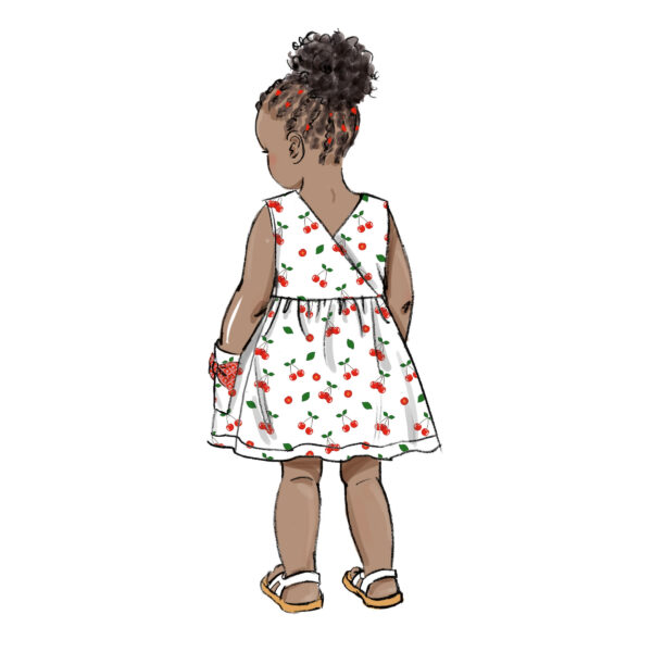 Butterick Schnittmuster - B6987 - Kinderkleid, Kinderoverall – Bild 3