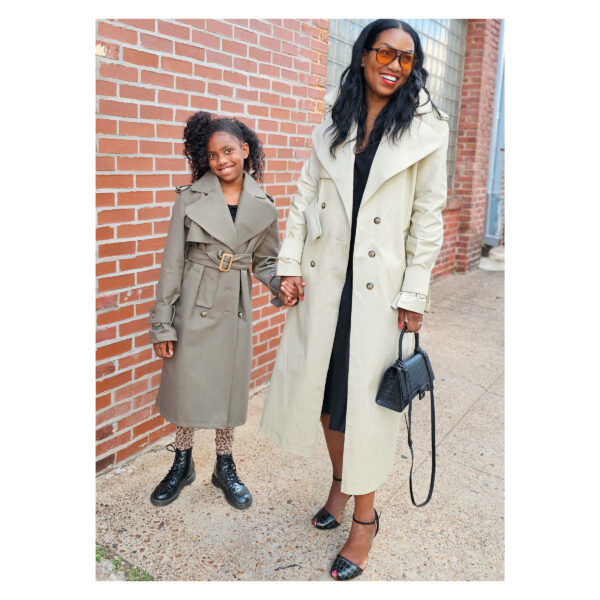 knowME Schnittmuster - ME2069 - Trenchcoat - Damen und Kind – Bild 3