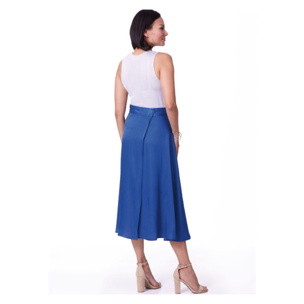 Butterick Schnittmuster - B6986 - Retro - Wickelrock aus den 70 er Jahren – Bild 4