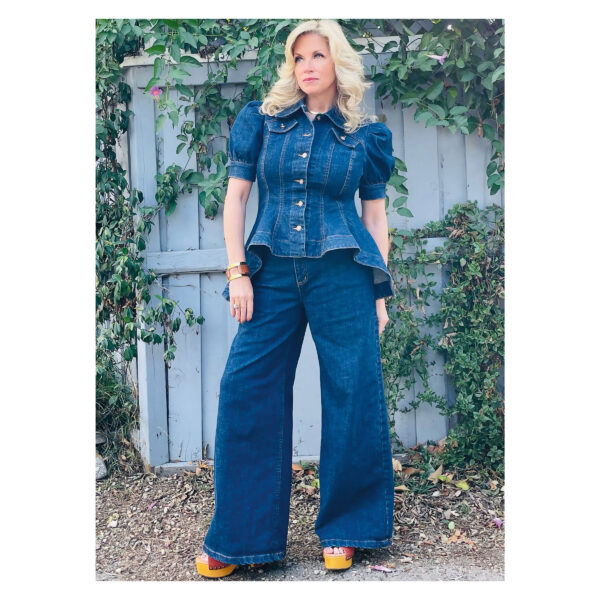 knowME Schnittmuster - ME2069 - Schösschenbluse und Jeans – Bild 4