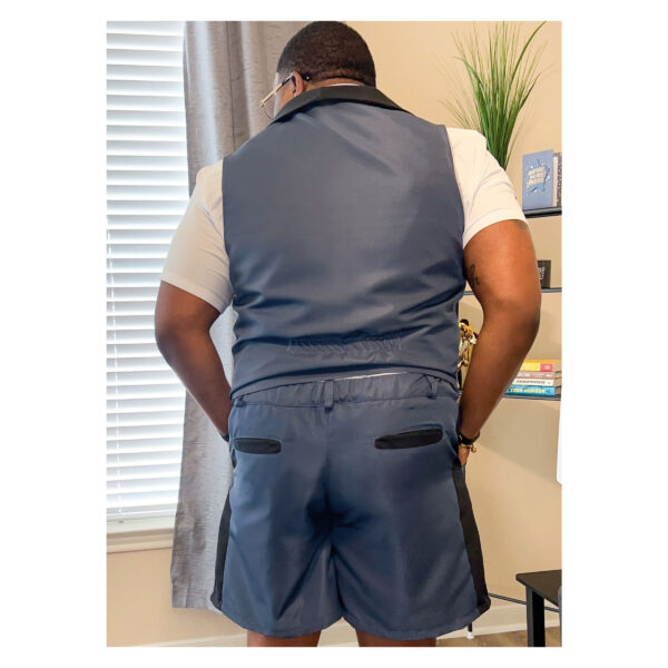 knowME Schnittmuster - ME2071 - Herrenweste und Shorts – Bild 4
