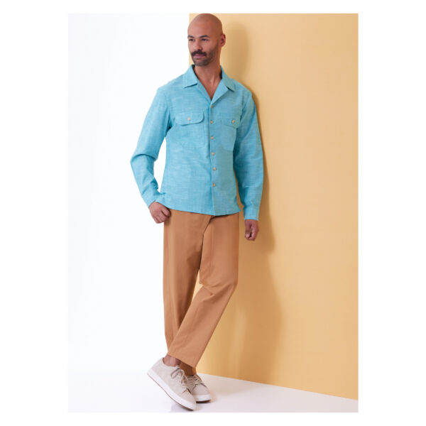 Butterick Schnittmuster - B6984 - Bluse, Hemd, Hose, Unisex – Bild 4