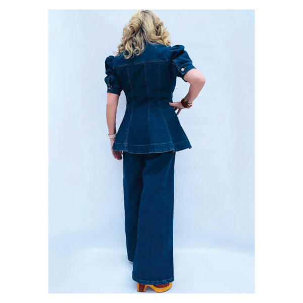 knowME Schnittmuster - ME2069 - Schösschenbluse und Jeans – Bild 6