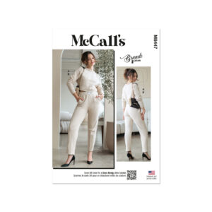McCalls Schnittmuster M8447 - lässig sportliche Kombination aus Hose und Shirt für Damen