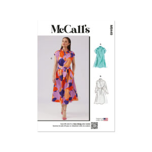 McCalls Schnittmuster M8449 - sommerliches Kleid, Hemdkleid