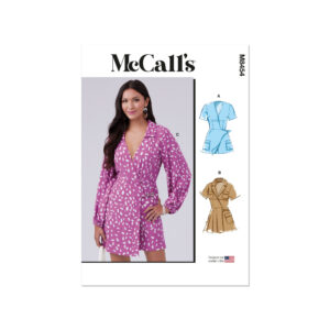 McCalls Schnittmuster M8454 - kurzer Sommeroverall für Damen