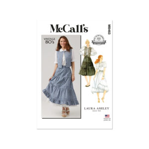 McCalls Schnittmuster M8463 - Vintage - Rock, Bluse Weste aus den 80er Jahren