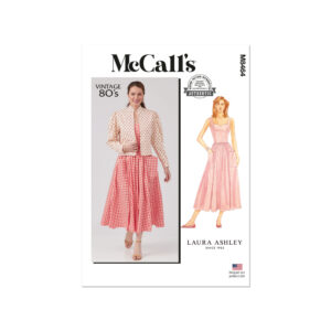 McCalls Schnittmuster M8464 - Vintage - Trägerkleid, Jacke, 80er Jahre