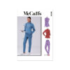 McCalls Schnittmuster M8468 - Jacke mit Reißverschluss, Weste und Hose für Damen