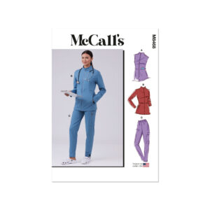 McCalls Schnittmuster M8468 - Jacke mit Reißverschluss, Weste und Hose für Damen