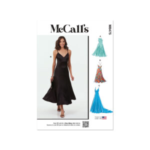 McCalls Schnittmuster M8475 - Sommerkleid mit Spaghettiträgern