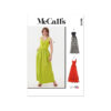 McCalls Schnittmuster M8476 - Sommerkleid mit langem Rock