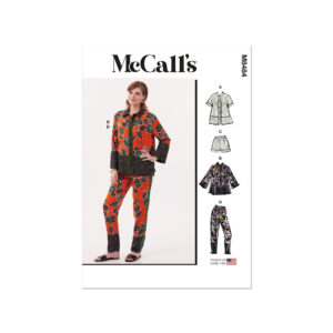 McCalls Schnittmuster M8484 - Hausanzug, Homewear für Damen