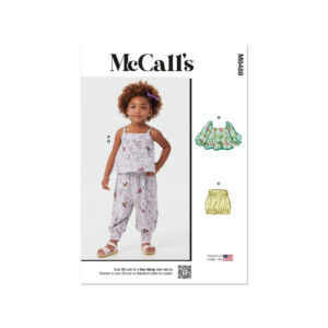 McCalls Schnittmuster M8488 - Baby- und Kleinkindermode - Pumphose, Oberteil