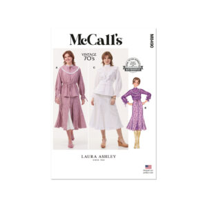 McCalls Schnittmuster M8490 - Vintage - Rock und Bluse in Kombination - 70 er Jahre