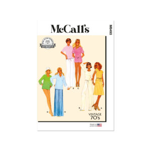 McCalls Schnittmuster M8493 - Vintage - Damenkombinationen, 70er Jahre
